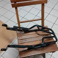 Portapacchi acciaio nero