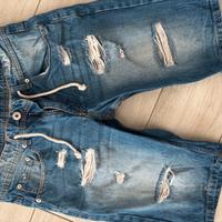Pantaloncino jeans