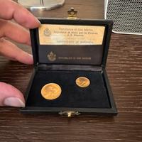 Colezione monete in oro Repub di San Marino 1976