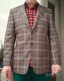 Berry green line giacca lana cotone