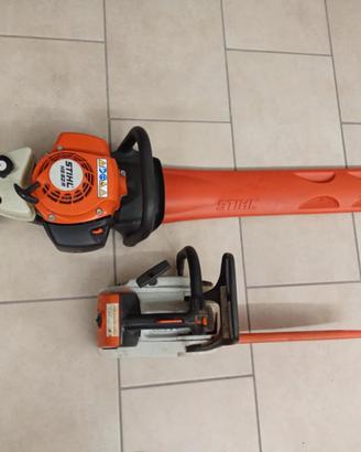 Tagliasiepi e motosega Stihl