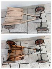 auto pedali macchinina Ruderrenner Steiff