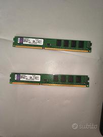 Kingston DDR3-1333 due moduli 4Gb