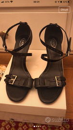 Sandali Tod's originali taglia 40 neri
