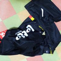 Pantaloni ciclismo invernali "lotto saudal" 2021