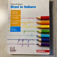 libro di grammatica "Bravi in Italiano"