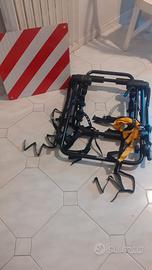 Portabici per auto + cartello segnaletico