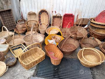 Cesti in materiali vari