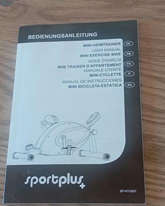 Pedaliera marca sportplus+