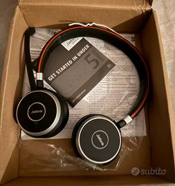 Jabra Evolve 65 SE Duo Headset schwarz