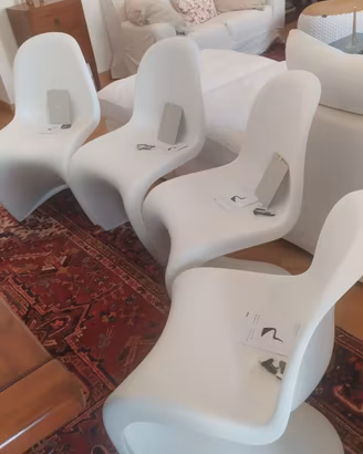 Set sei sedie Panton Vitra 