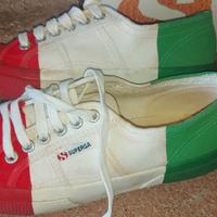 Scarpe Superga tricolore n. 39
