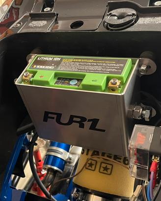 SUPPORTO BATTERIA MAGGIORATA x SOTTOSELLA SCOOTER