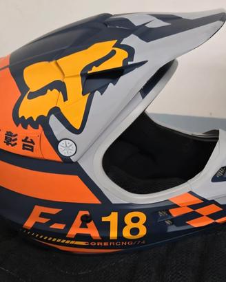 Casco cross Fox