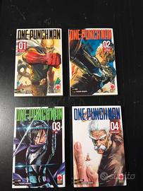 manga come nuovi - one punch man - dal 1 al 4