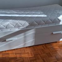 Letto con cassetti Ikea Brimnes