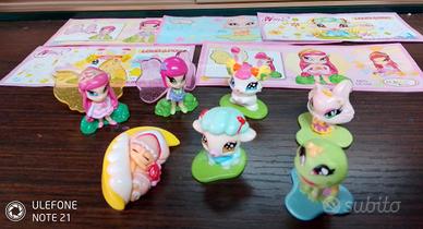 7 personaggi mondo Winx sorpresine Kinder