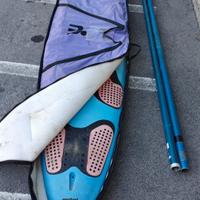 Windsurf board Mistral with mast and boardbag