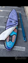 Windsurf board Mistral with mast and boardbag