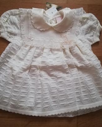 Vestito mezza manica neonata Brand Luana