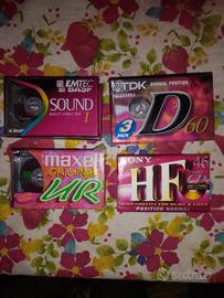 Audio Cassette vergini.