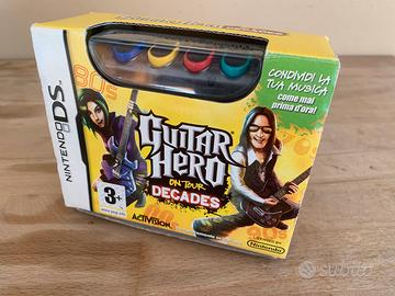 Gioco Nintendo DS Guitar Hero + accessori