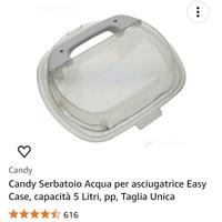 serbatoio acqua per asciugatrice
