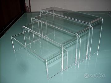 Espositori in plexiglas nuovi