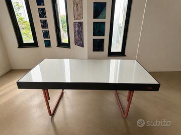 Tavolo luminoso di design vintage
