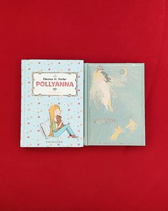 Lotto due libri Pollyanna e Peter Pan