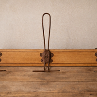 Appendiabiti da parete, in legno, rustico.