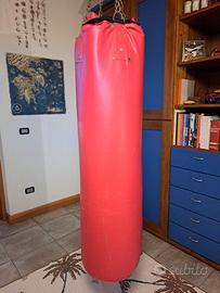 Sacco da boxe in pelle