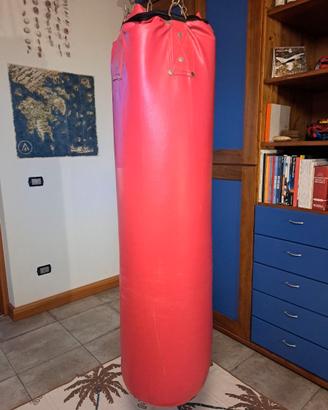 Sacco da boxe in pelle