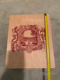 Cassetta vini legno vuota