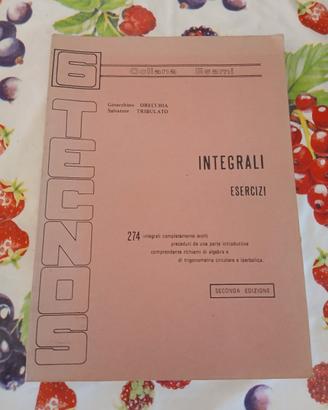 tribulato  integrali esercizi Tecnos – Collana