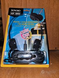 cuffie stereo con regolazione volume