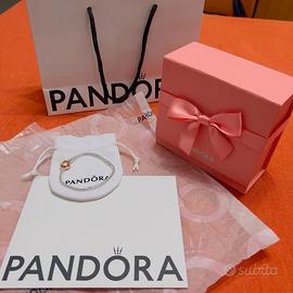 Bracciale Pandora Chiusura a cuore oro rosso