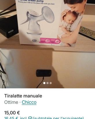 tiralatte manuale 