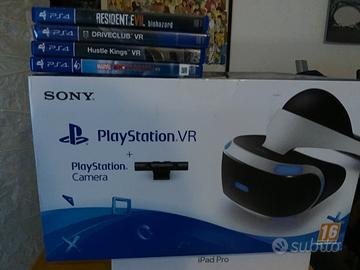 Ps vr sony PlayStation + camera + 4 giochi