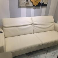 Divano in pelle 3 posti NICOLETTI HOME