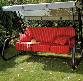 cuscini per dondolo 180x55cm