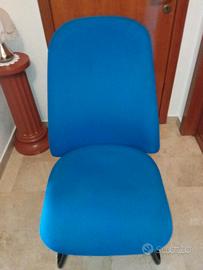 Sedia da ufficio con schienale oscillante