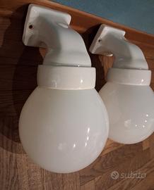 Coppia lampade d'epoca 