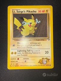Lt. Surge's Pikachu Gym Heroes 81/132