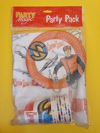 Set Festa Vintage Captain Scarlet  "Party Magic"