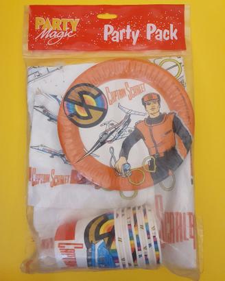 Set Festa Vintage Captain Scarlet  "Party Magic"