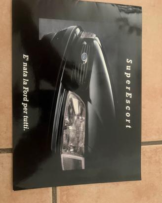 Depliant Brochure ford escort