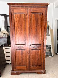 Armadio legno massello stile arte povera