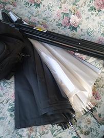 Kit Dynasun 2 ombrelli + stativo