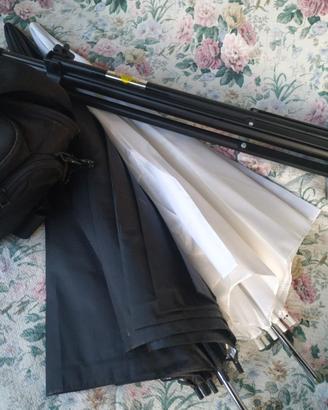 Kit Dynasun 2 ombrelli + stativo